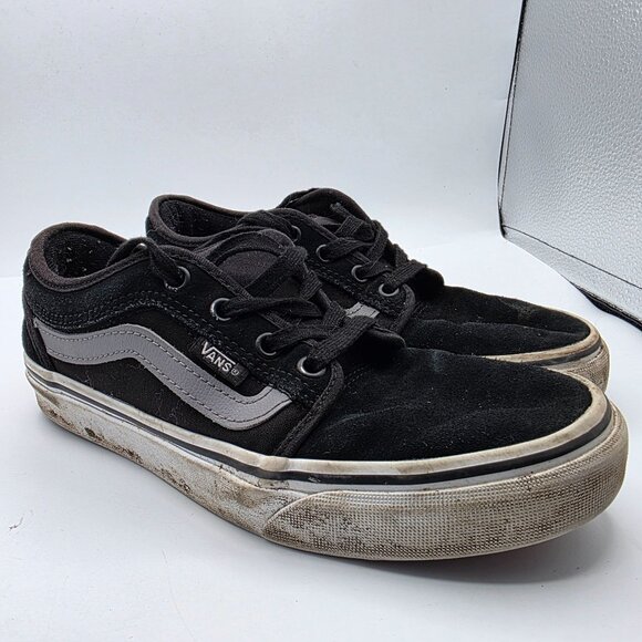 Vans Chukka Low Sidestripe Mens Size 6 Black Sneaker Shoes Casual Walking main image 6